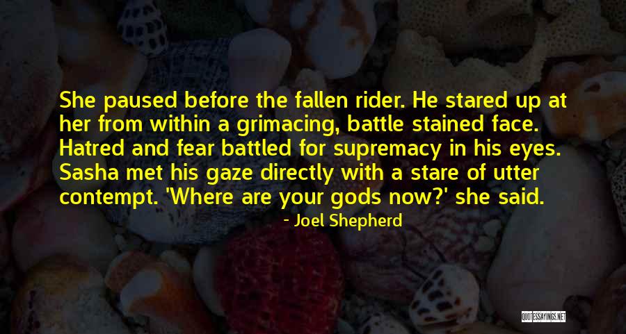 Before The Battle Quotes By Joel Shepherd