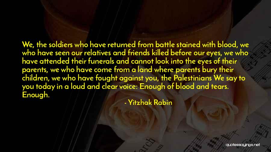 Before The Battle Quotes By Yitzhak Rabin Before The Battle Quotes By Yitzhak Rabin