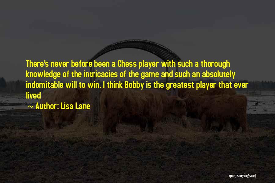 Before The Game Quotes By Lisa Lane