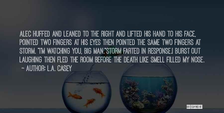 Before The Storm Quotes By L.A. Casey
