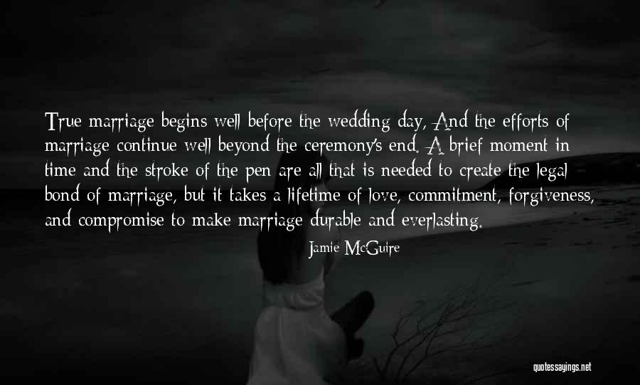 Before The Wedding Day Quotes By Jamie McGuire