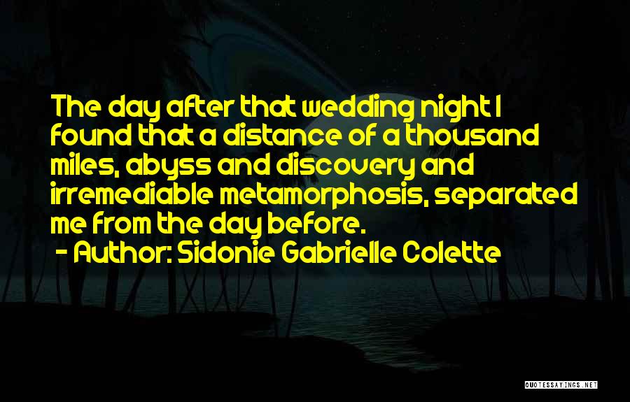 Before The Wedding Day Quotes By Sidonie Gabrielle Colette