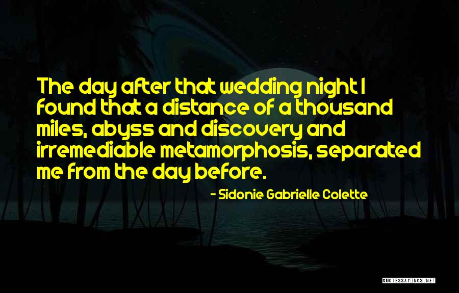 Before The Wedding Day Quotes By Sidonie Gabrielle Colette