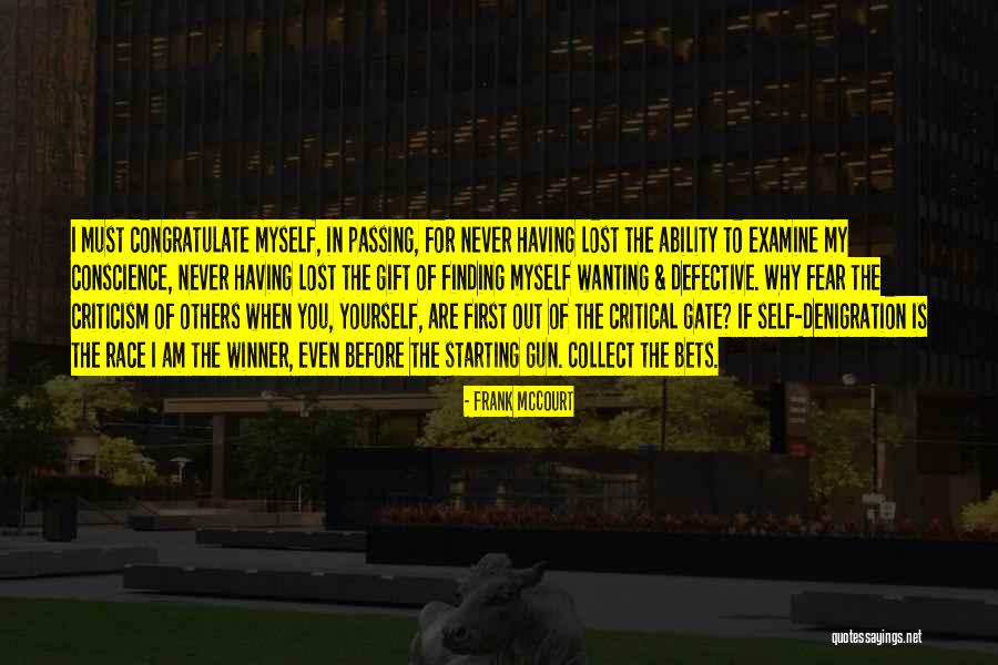Before You Criticism Quotes By Frank McCourt Before You Criticism Quotes By Frank McCourt