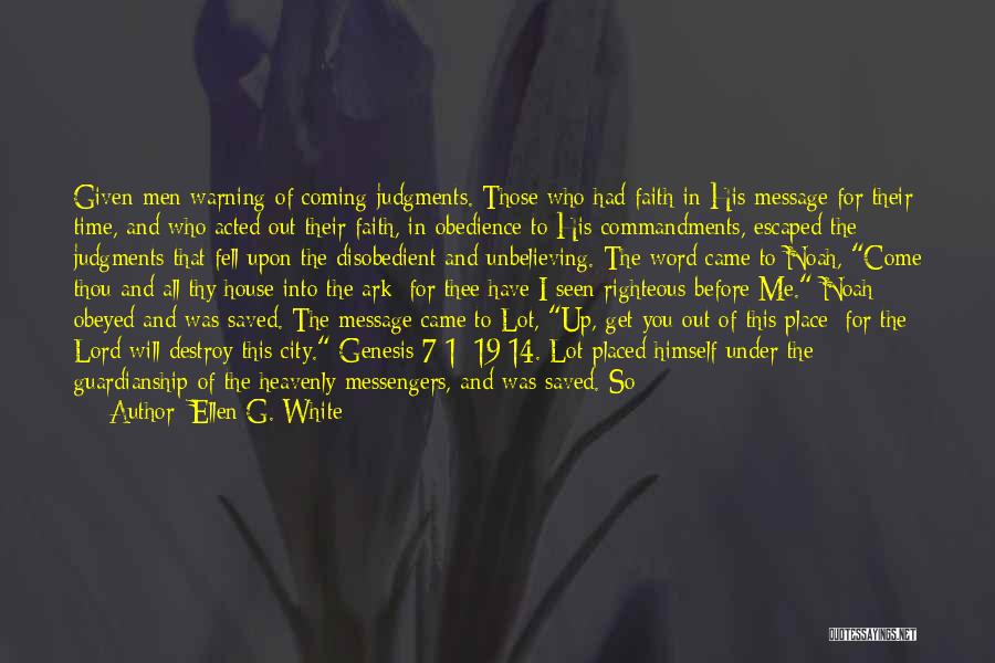 Before You Fall Quotes By Ellen G. White