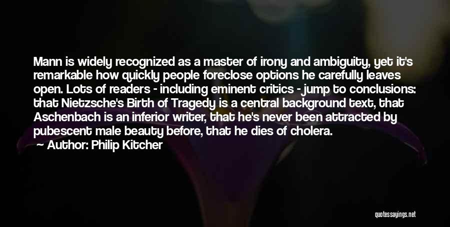 Before You Jump To Conclusions Quotes By Philip Kitcher