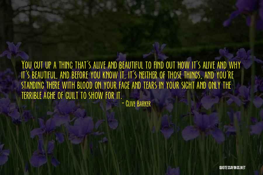 Before You Know It Quotes By Clive Barker