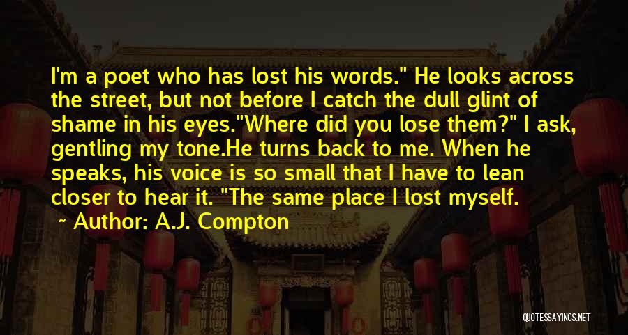 Before You Lose Me Quotes By A.J. Compton