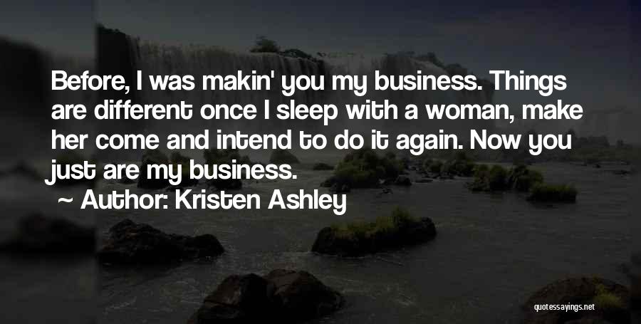 Before You Sleep Quotes By Kristen Ashley