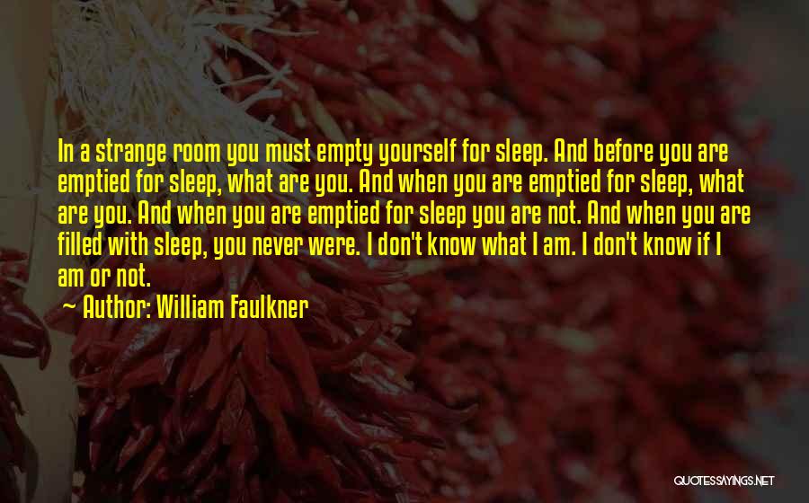 Before You Sleep Quotes By William Faulkner