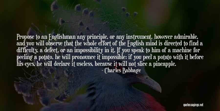 Before You Speak Quotes By Charles Babbage