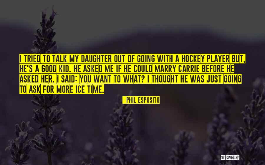 Before You Talk Quotes By Phil Esposito Before You Talk Quotes By Phil Esposito
