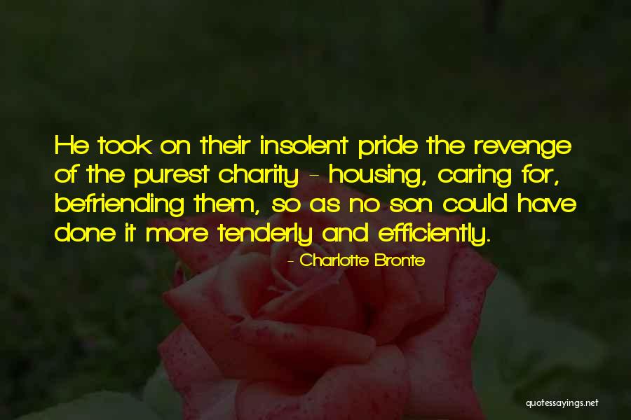 Befriending Yourself Quotes By Charlotte Bronte