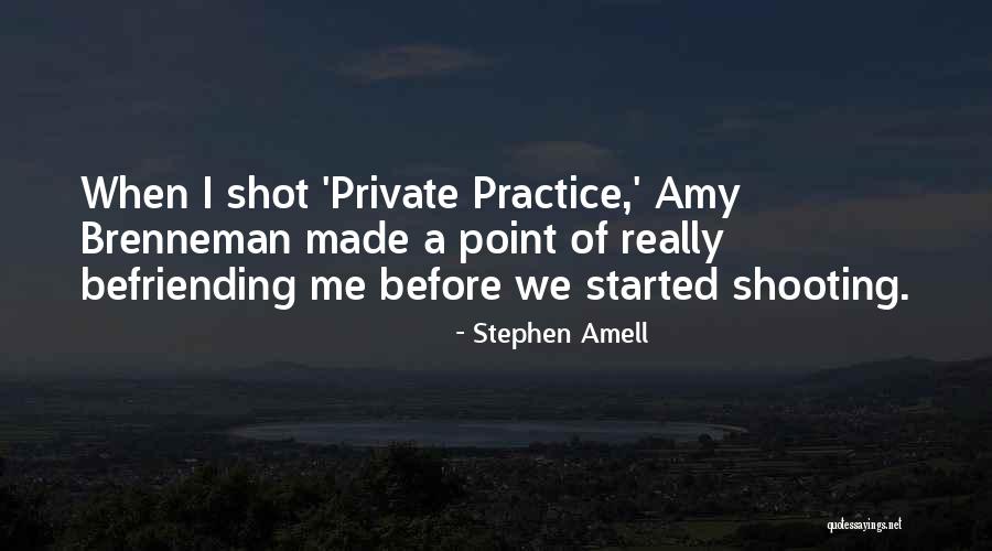 Befriending Yourself Quotes By Stephen Amell