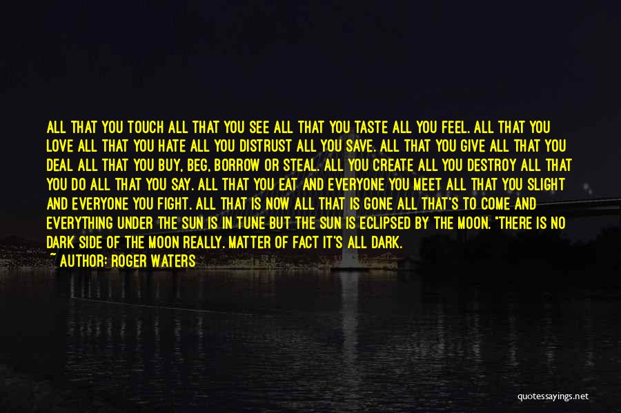 Beg Borrow Steal Quotes By Roger Waters