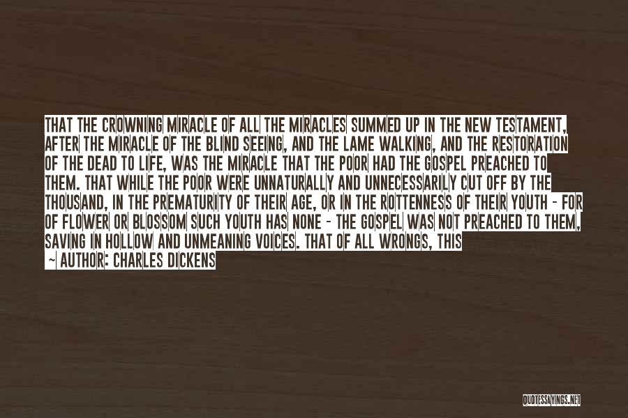 Begging Quotes By Charles Dickens