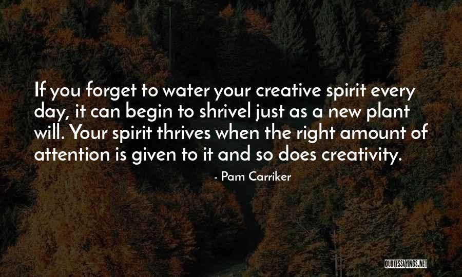 Begin A Day Quotes By Pam Carriker Begin A Day Quotes By Pam Carriker
