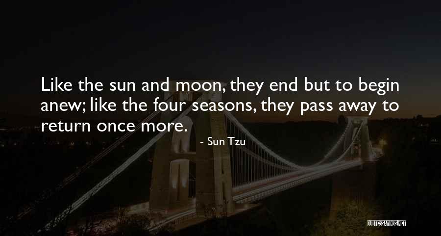 Begin Anew Quotes By Sun Tzu