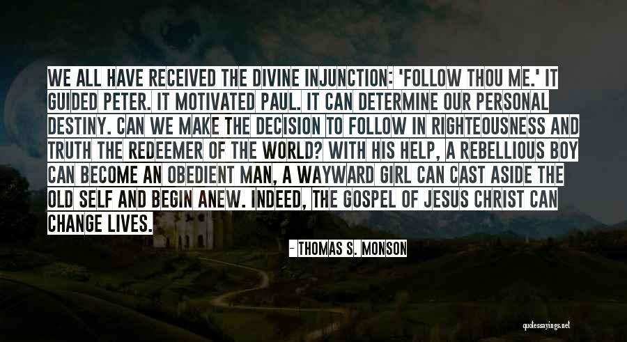 Begin Anew Quotes By Thomas S. Monson