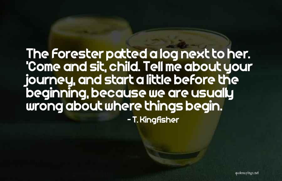 Begin Your Journey Quotes By T. Kingfisher Begin Your Journey Quotes By T. Kingfisher