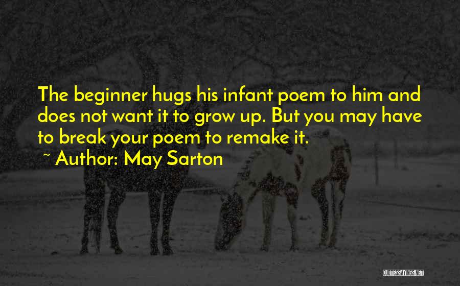 Beginner Quotes By May Sarton