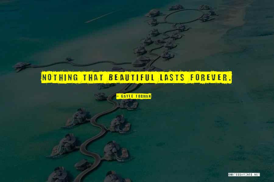Beginneth Quotes By Gayle Forman Beginneth Quotes By Gayle Forman