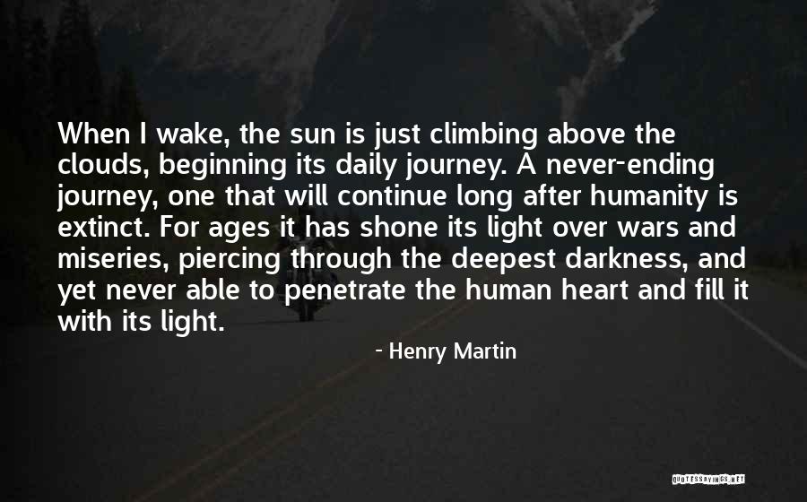 Beginning A Journey Quotes By Henry Martin