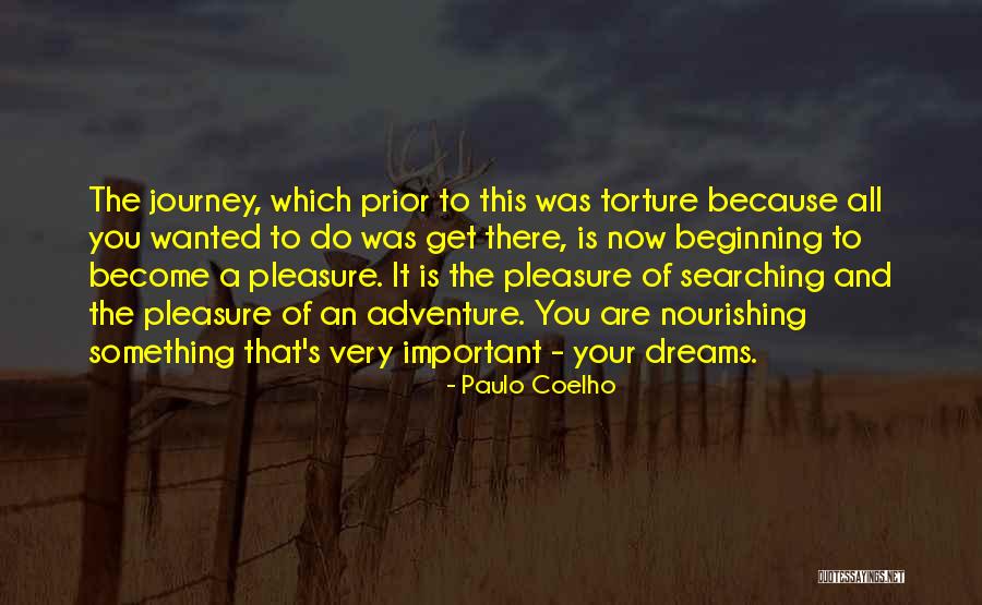 Beginning A Journey Quotes By Paulo Coelho