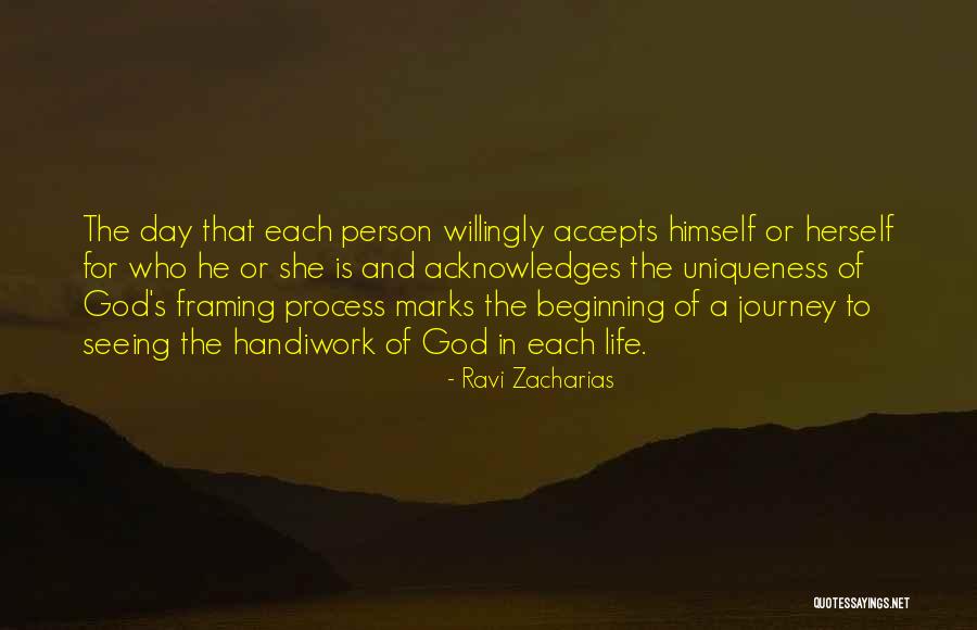 Beginning A Journey Quotes By Ravi Zacharias