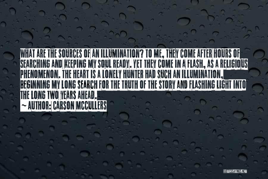 Beginning A Story Quotes By Carson McCullers