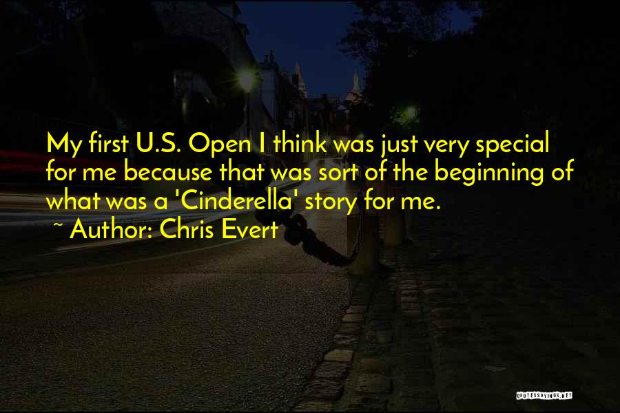 Beginning A Story Quotes By Chris Evert