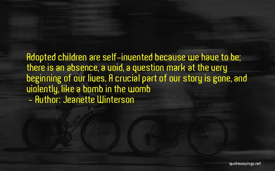 Beginning A Story Quotes By Jeanette Winterson