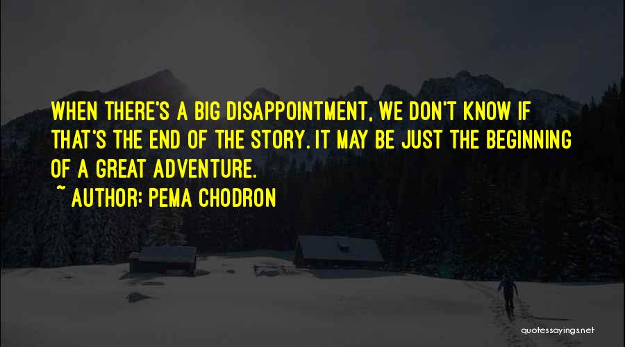 Beginning A Story Quotes By Pema Chodron