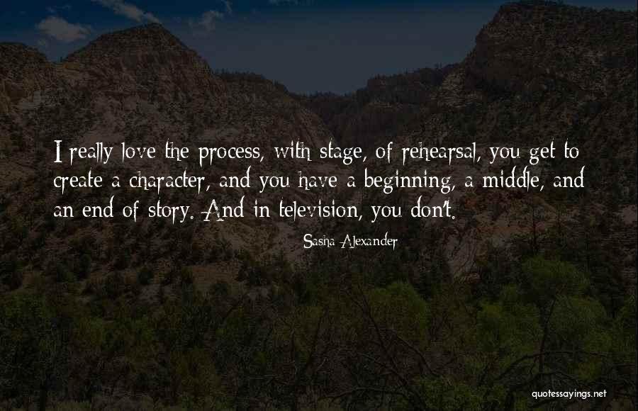 Beginning Of A Love Story Quotes By Sasha Alexander Beginning Of A Love Story Quotes By Sasha Alexander