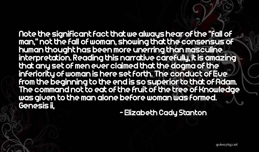 Beginning Of A Story Quotes By Elizabeth Cady Stanton Beginning Of A Story Quotes By Elizabeth Cady Stanton