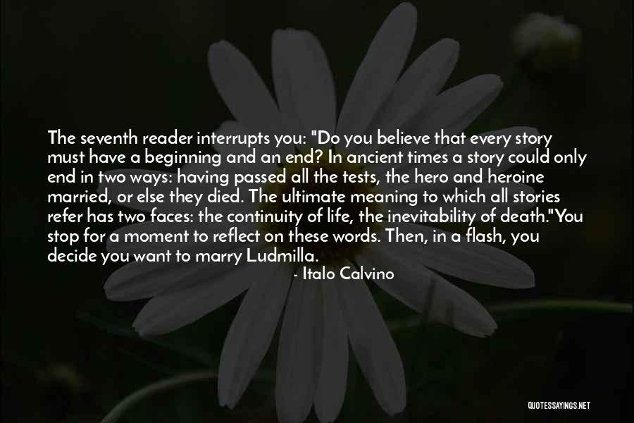 Beginning Of A Story Quotes By Italo Calvino Beginning Of A Story Quotes By Italo Calvino
