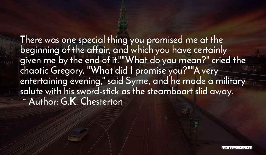 Beginning Of End Quotes By G.K. Chesterton