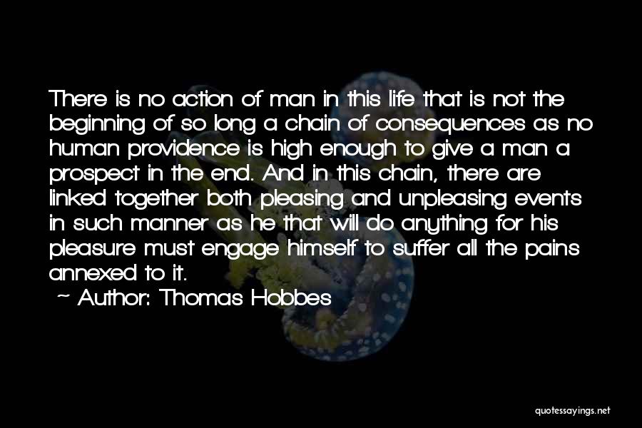 Beginning Of End Quotes By Thomas Hobbes