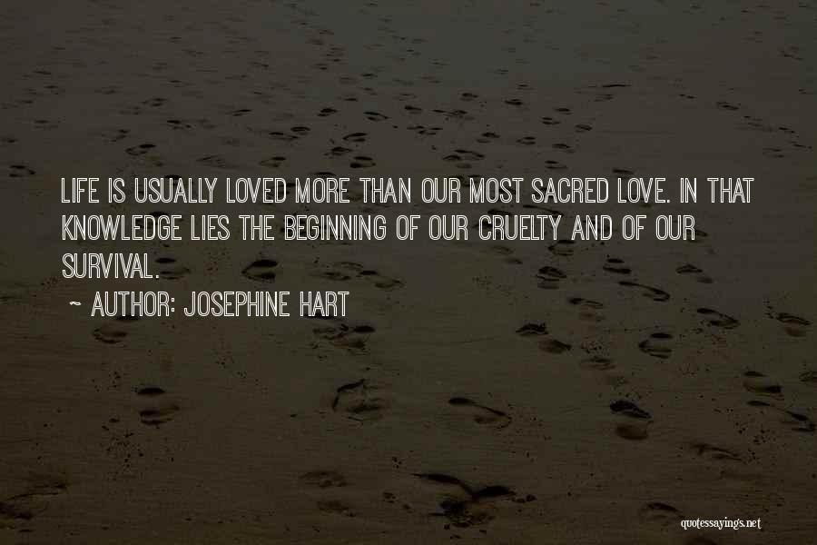 Beginning Of Our Love Quotes By Josephine Hart