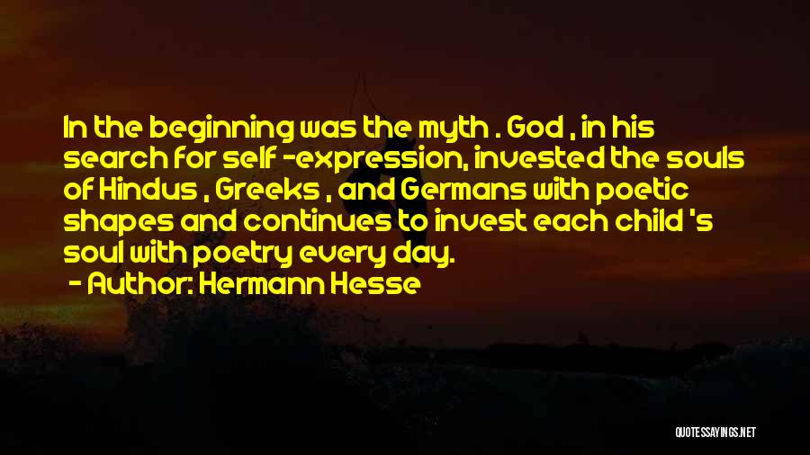 Beginning Of The Day Quotes By Hermann Hesse