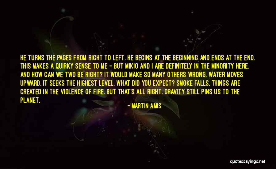 Beginning Of The End Quotes By Martin Amis