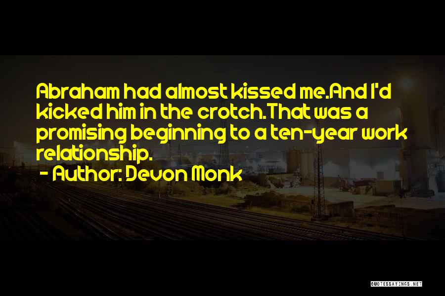 Beginning Relationship Quotes By Devon Monk