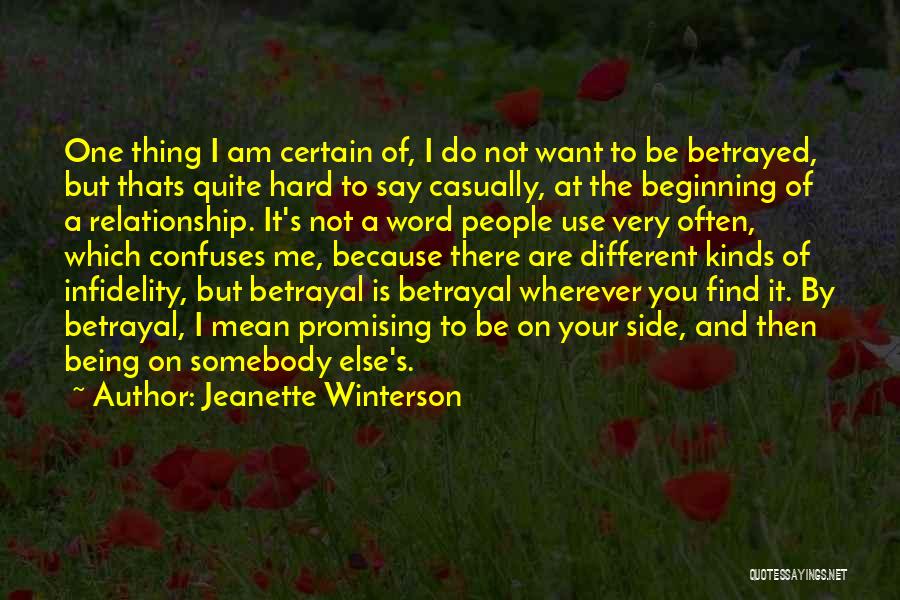 Beginning Relationship Quotes By Jeanette Winterson