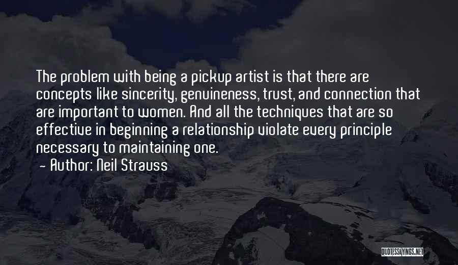 Beginning Relationship Quotes By Neil Strauss
