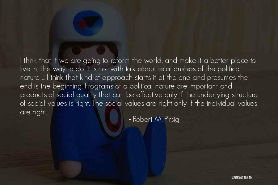 Beginning Relationships Quotes By Robert M. Pirsig Beginning Relationships Quotes By Robert M. Pirsig