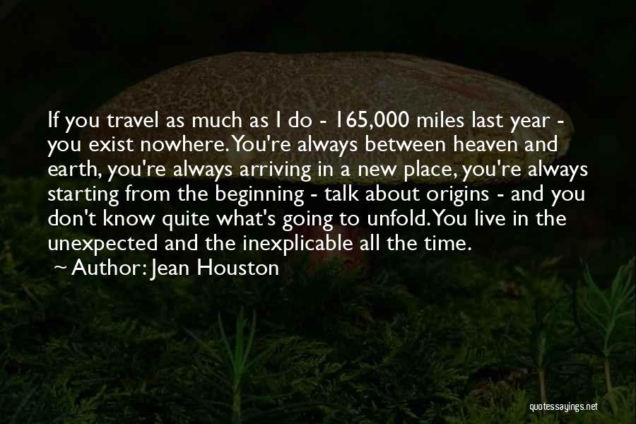 Beginning The New Year Quotes By Jean Houston