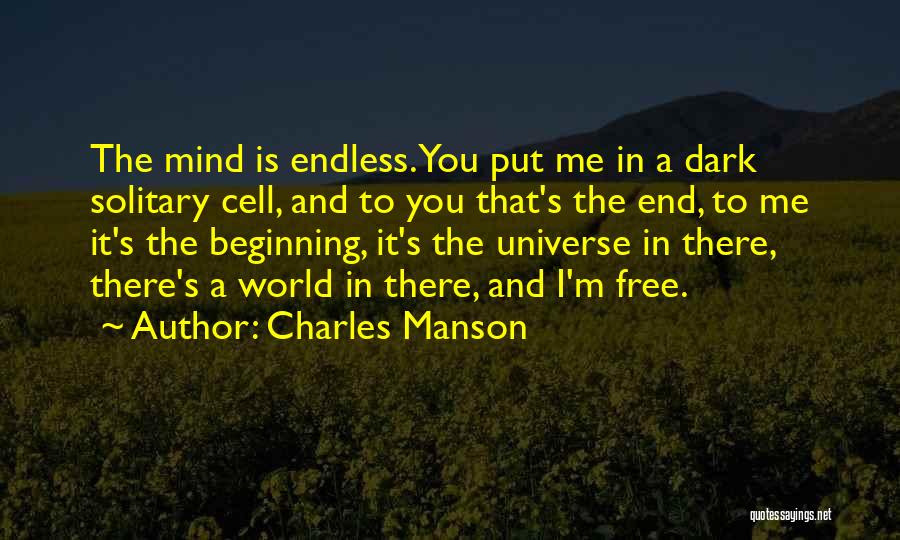 Beginning With The End In Mind Quotes By Charles Manson