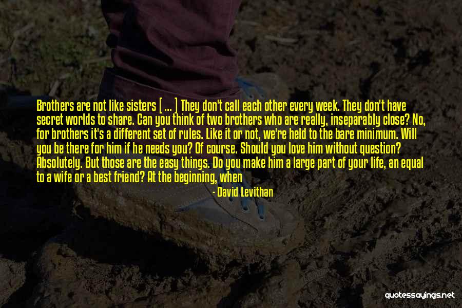 Beginning Work Week Quotes By David Levithan