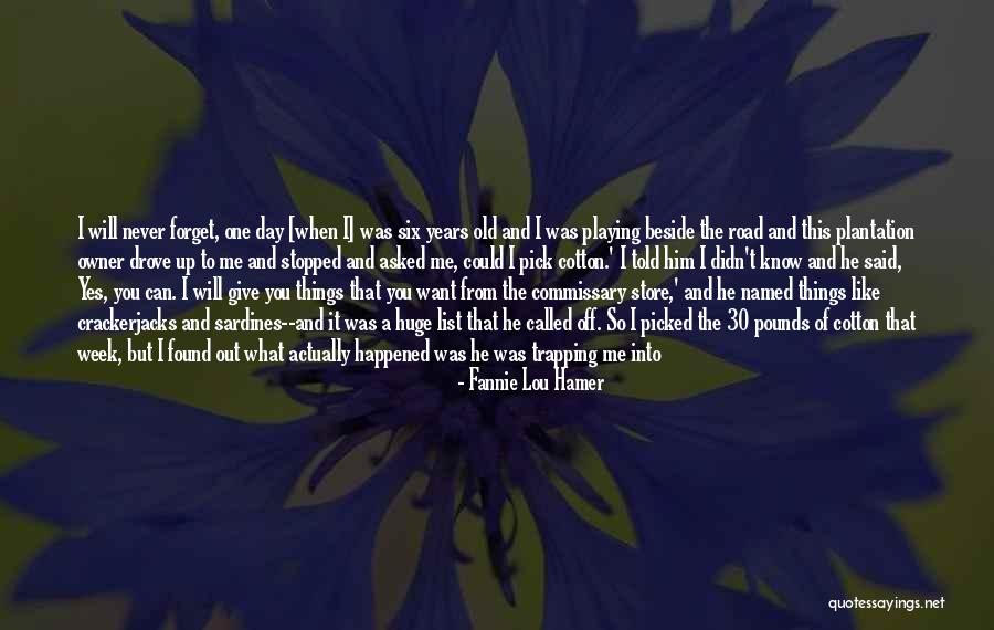 Beginning Work Week Quotes By Fannie Lou Hamer