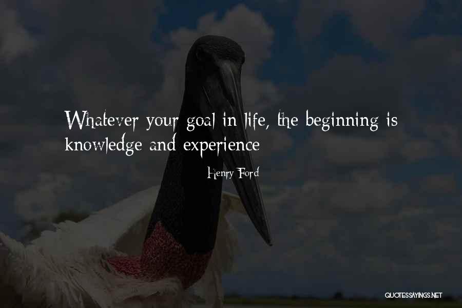 Beginning Your Life Quotes By Henry Ford Beginning Your Life Quotes By Henry Ford
